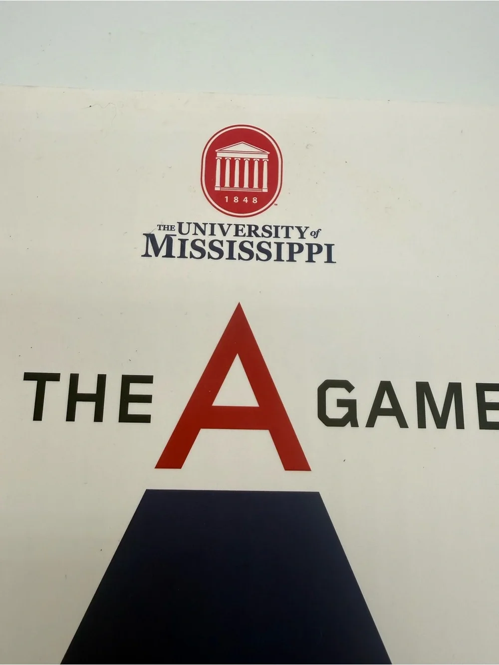 The A Game Nine Steps to Better Grades Kenneth Sufka University of Mississippi